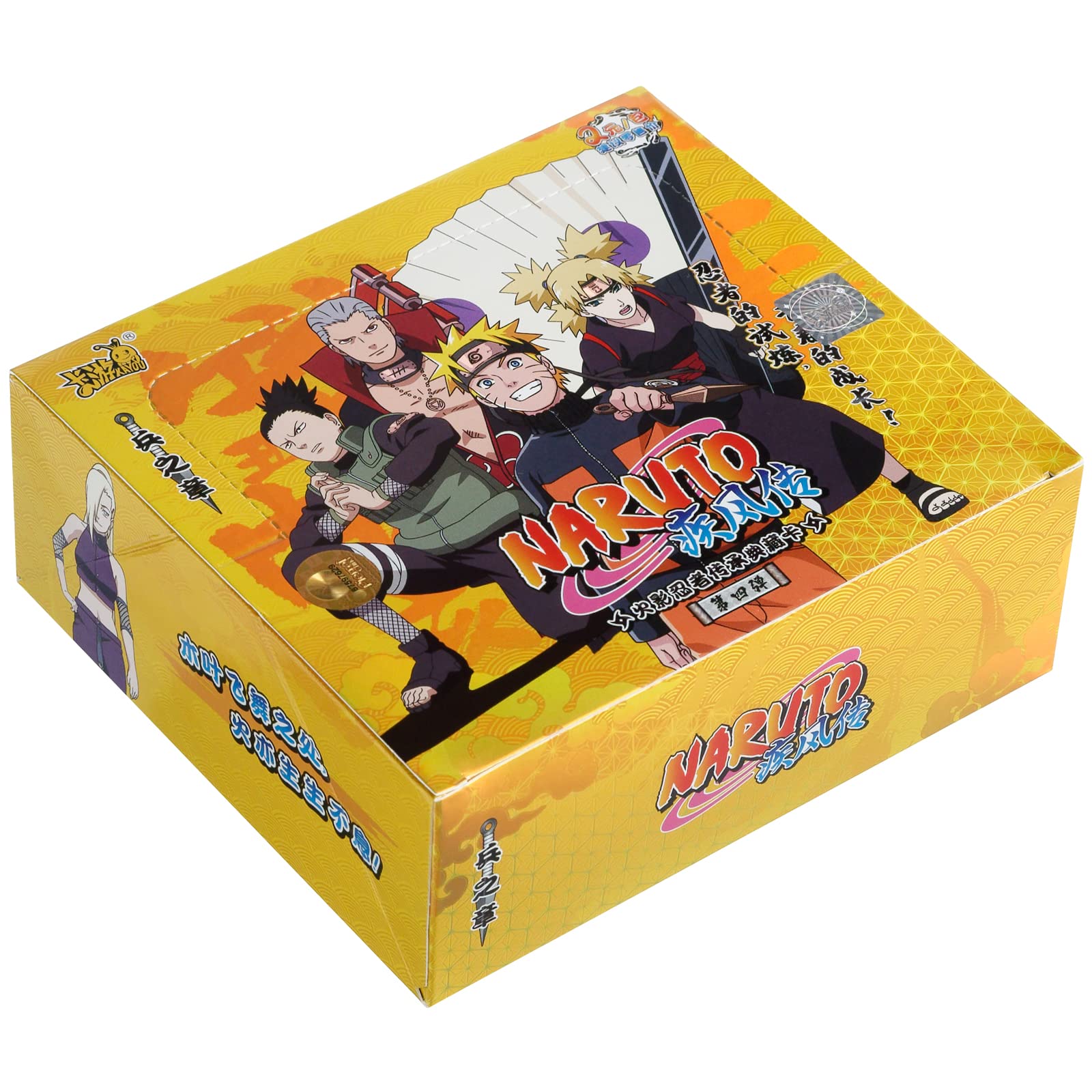 Flymis Booster Box - Cartas de Coleção Naruto - 150 Cartões (30